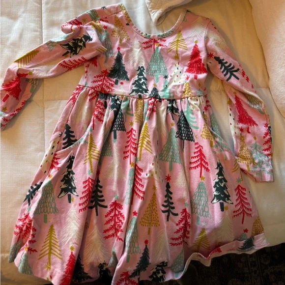 hanna andersson christmas dress Red Vintage Plaid Ruffle Lace Girls Dress – SnowyLove Boutique main image 0